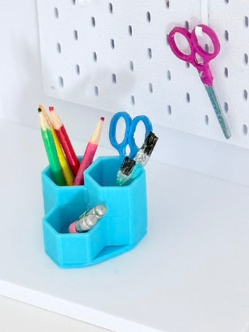 Modern Miniature Desk Organizer
