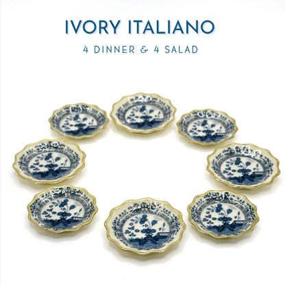 Hand-Finished Miniature Plates | Italiano