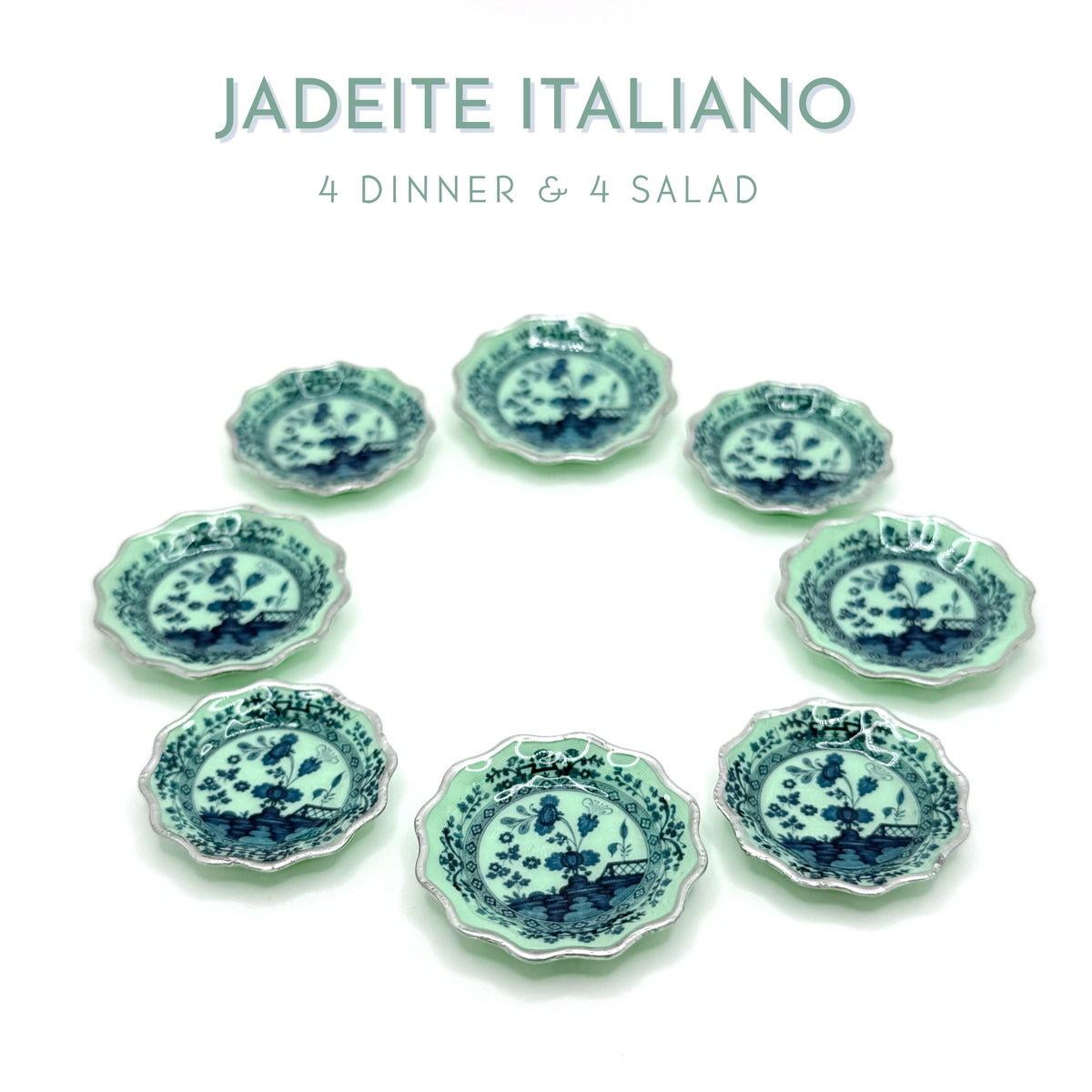 Hand-Finished Miniature Plates | Italiano