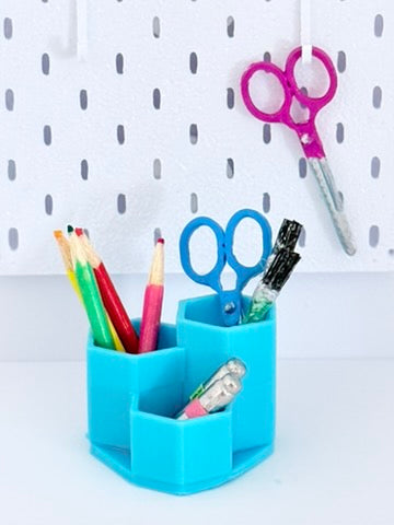 Modern Miniature Desk Organizer