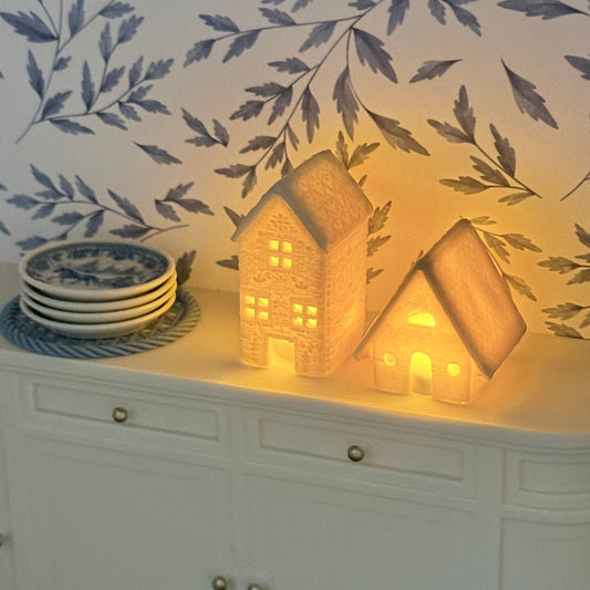 Mini Gingerbread House Holiday Decor