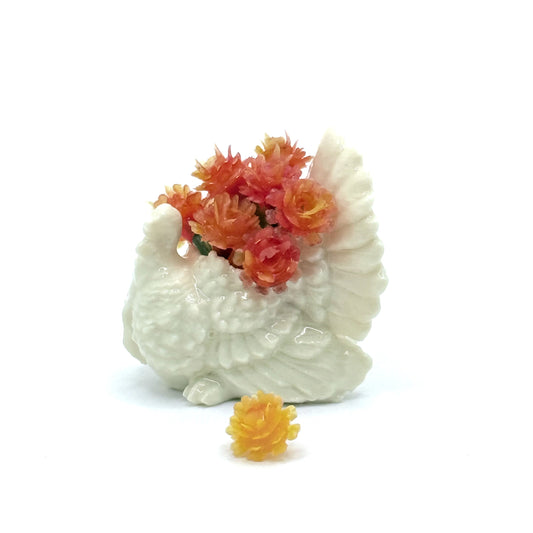 Mini Turkey Vase or Candle Holder