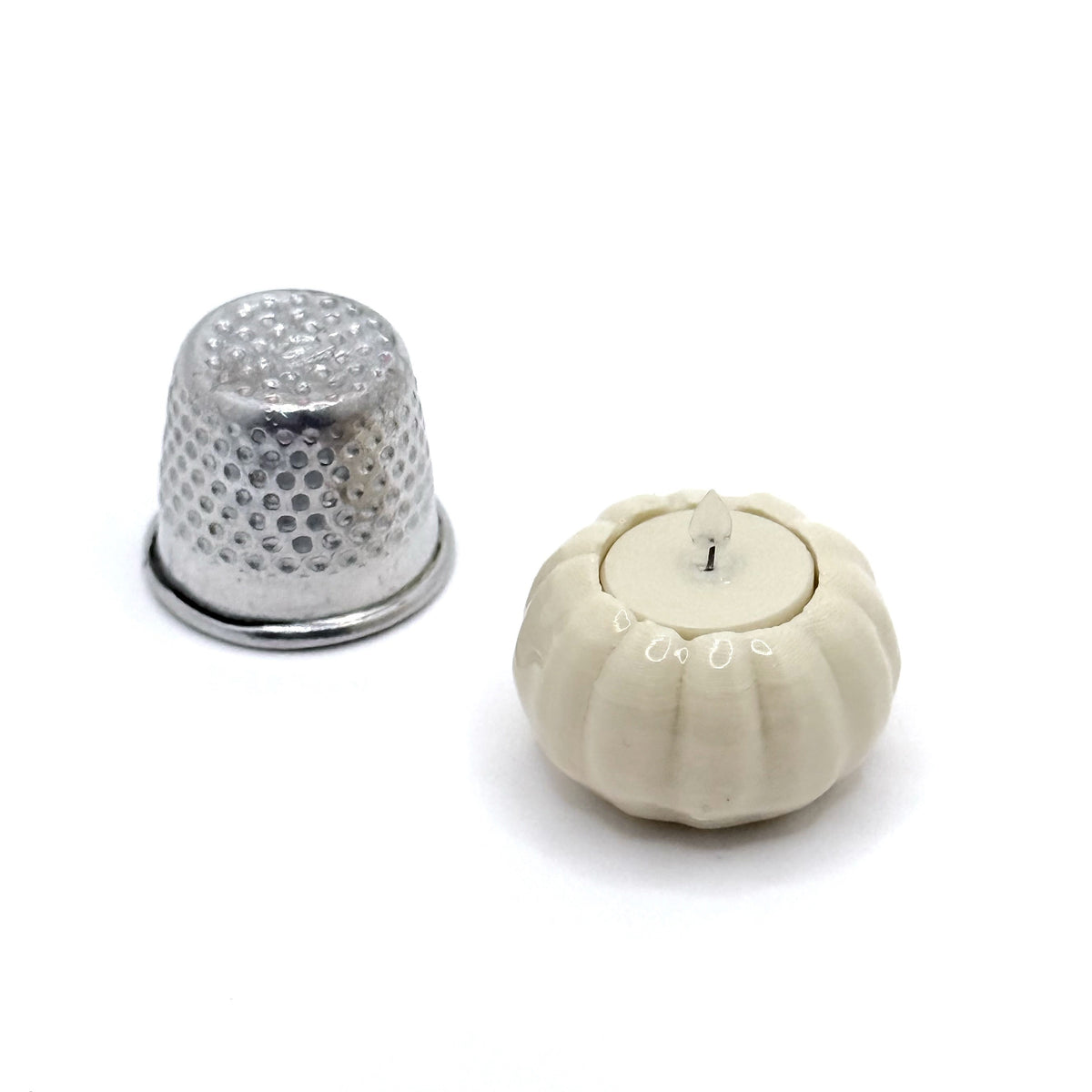 Mini Pumpkin Candle Centerpieces & Tea Lights