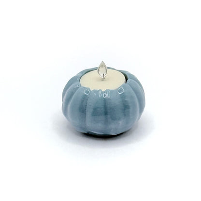 Mini Pumpkin Candle Centerpieces & Tea Lights