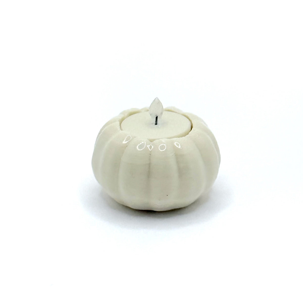 Mini Pumpkin Candle Centerpieces & Tea Lights