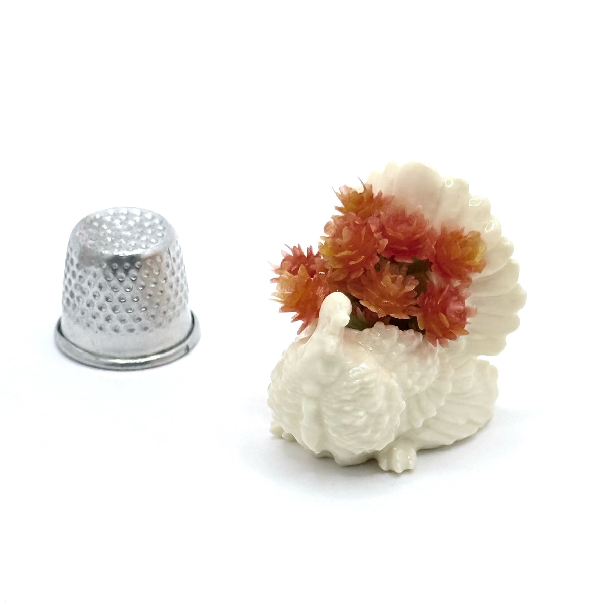 Mini Turkey Vase or Candle Holder