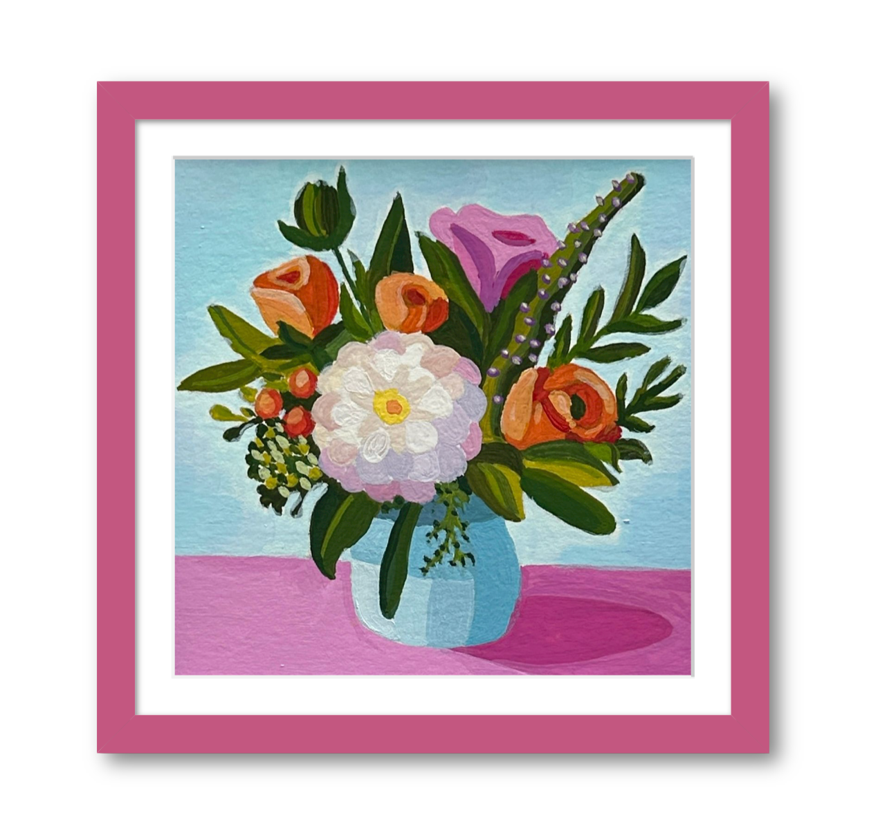 Polo Blooms Print