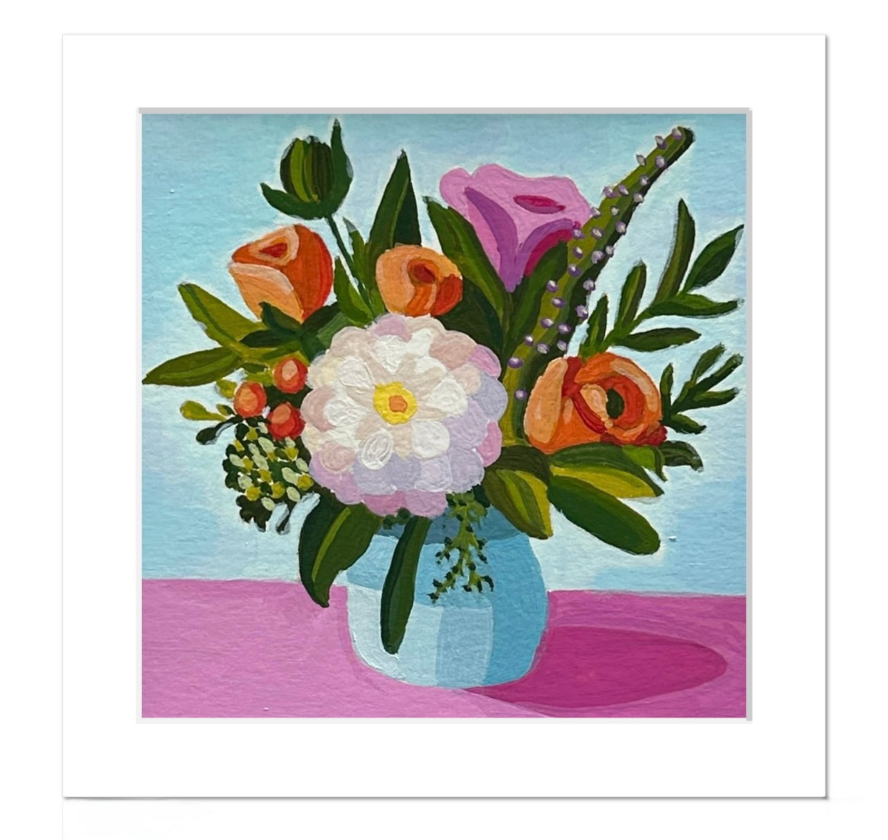 Polo Blooms Print